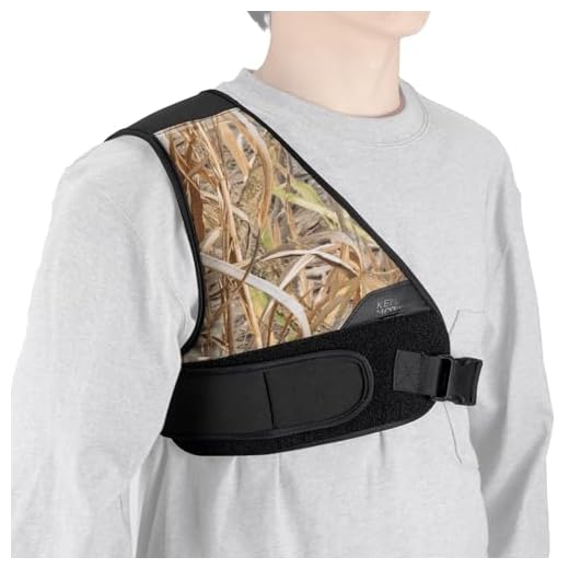 KEMIMOTO Hunting Cushion Shoulder Pads Recoil Shields with Adjustable Strap Camouflage Silent Fabric