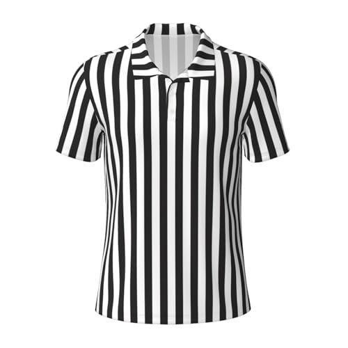 Polo randonnée homme chic à rayures courtes manches en 4XL