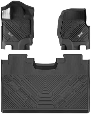 3W Floor Mats (with Metal Pedals) for Ford F-150 2015-2026 SuperC...