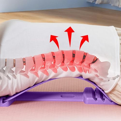 Alivio del dolor de espalda con el estirador lumbar ajustable de cuatro fases para casa 4