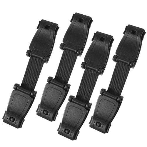 4 Pièces Clip Ceinture Siege Auto, Pince Harnais Siège Auto, Clip de Sangle Enfant Sécurité Voiture Chest Clip pour Poussette et Sièges Auto