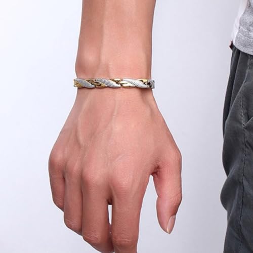 XUZOPIM Menopauze armband afslanken magnetische therapie menopauze armband magnetische armbanden voor mannen afslanken gewichtsverlies anti-vermoeidheid - Afbeelding 6