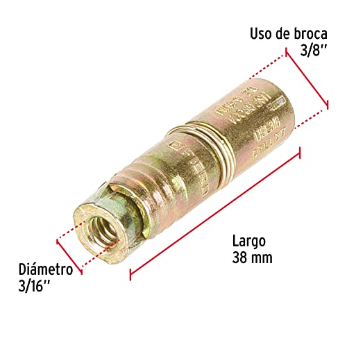 Taquete expansivo hembra 9 taquete expansivo hembra marca Fiero (3)