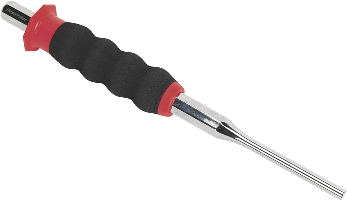 Sealey AK91316 Parallel Pin Punch, 6mm Ø, Silver