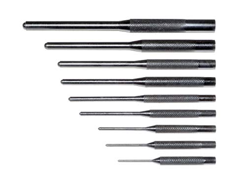 Sniper 9-Piece Steel Roll Pin Punch Set Gunsmithing, Automotive, Watch, Jewelry Repair Kit