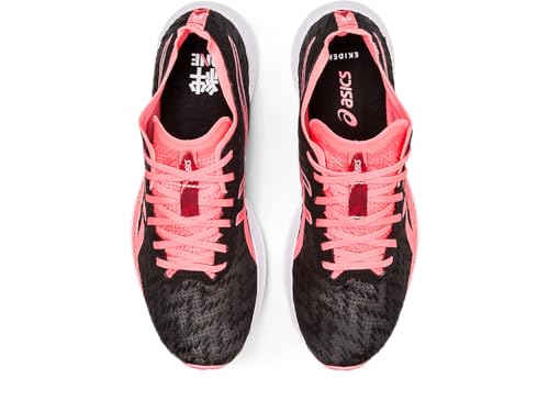 ASICS ASICS Women's Magic Speed Running Shoes, 6, Black/Blazing Coral