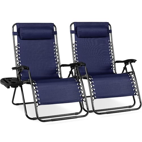 Best Choice Products Set of 2 Extra Wide Zero Gravity Chair Recliner