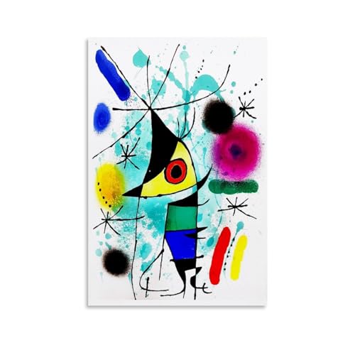 Joan Miro Berühmte Malerwerke (singender Fisch) Druck Poster Bild Druck Leinwand Wandfarbe Kunst Dekor Moderne Heimkunstwerke Geschenkidee 30 x 45 cm Joan Miro Berühmte Malerwerke (singender Fisch) Druck Poster Bild Druck Leinwand Wandfarbe Kunst Dekor Moderne Heimkunstwerke Geschenkidee 30 x 45 cm
