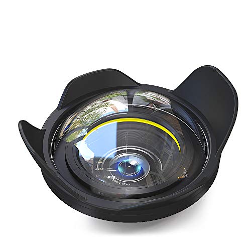 Objectif de caméra grand angle 67mm Interface pour Sony Canon Nikon Fujifilm Seafrogs Meikon...