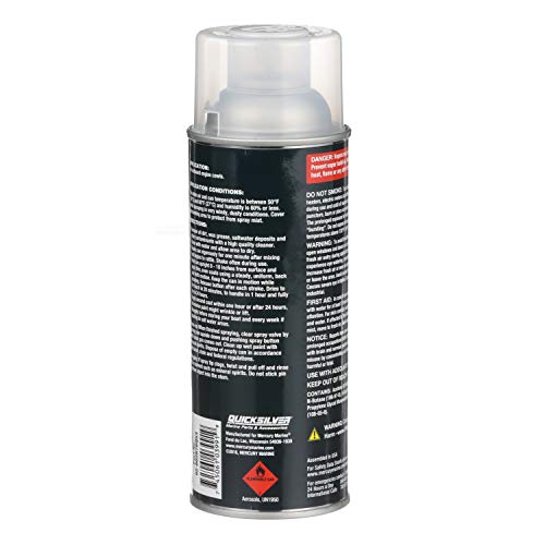 Quicksilver 802878Q53 Clear Coat Enamel Spray Paint