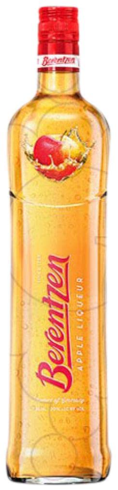 3 × Schnapp Berentzen Apple (Caja de 3 Botellas de 1 L)