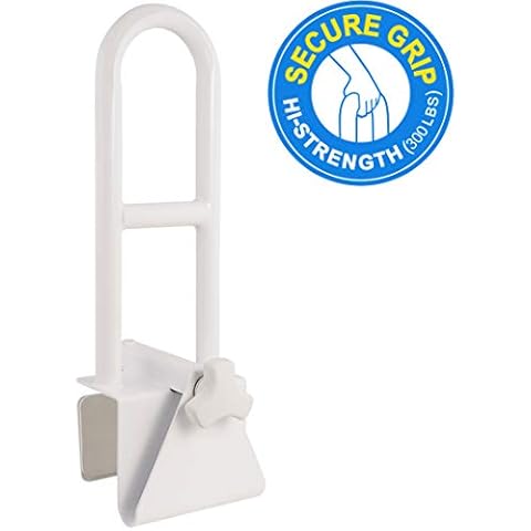 Vaunn Medical Adjustable Bathtub Safety Rail Shower Grab Bar Handle Cover