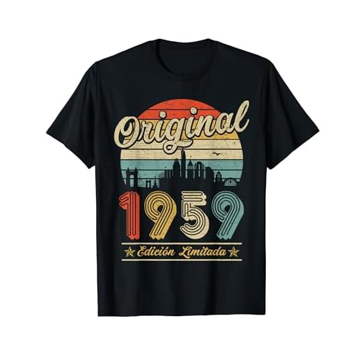 Original 1959 Edición Limitada Cumpleaños 64 Años Camiseta