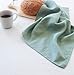 LK PureLife 100% Pure Flax Linen Kitchen Towels-20x27 Inch-Stonewashed Flax Linen-Extra Soft Quick Dry for Tea Towels Dish Towels Hand Towels-Set of 2-Dusty Aqua