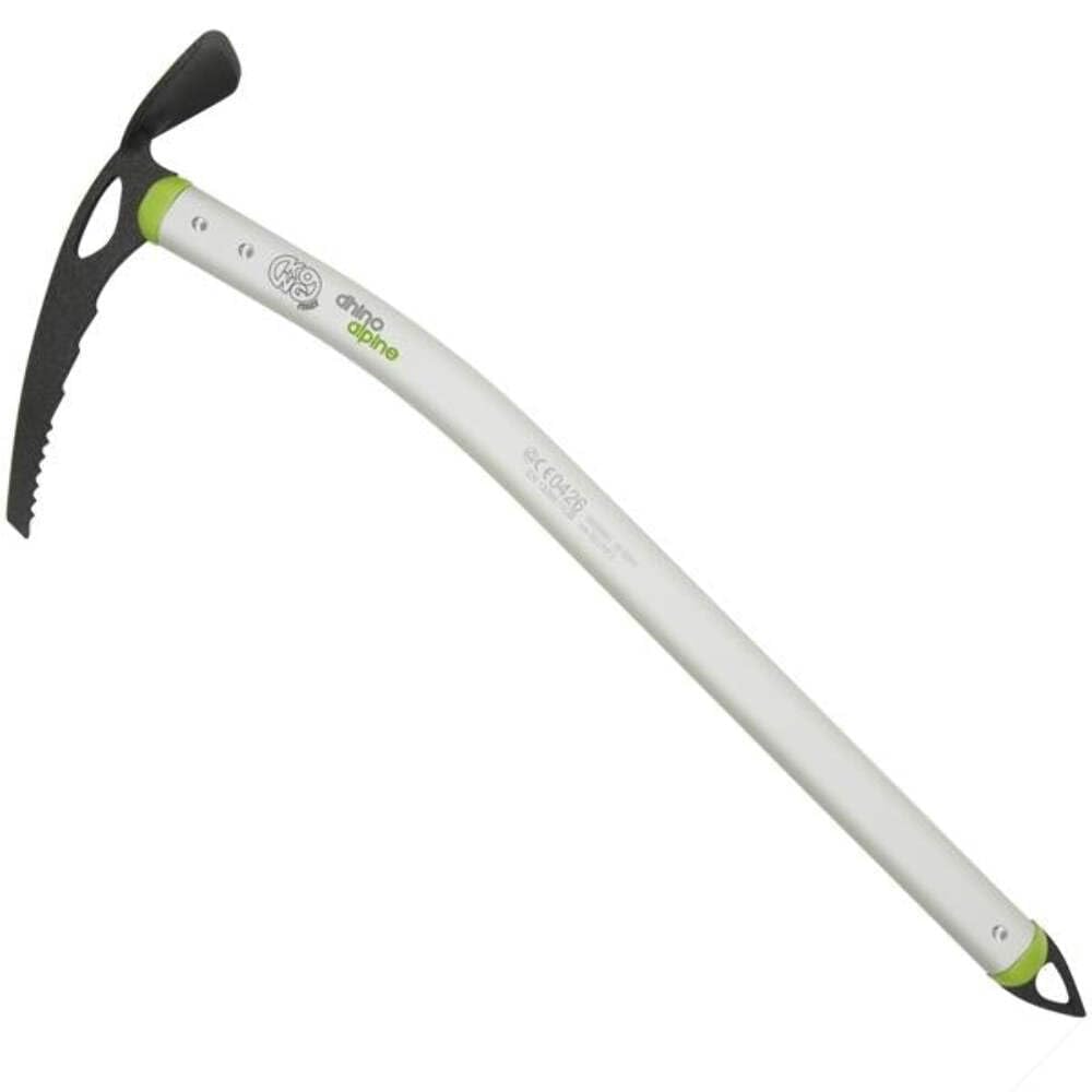Desconocido Dhino Alpine-Piquet de Glace Argenté Système de sécurité Unisexe Adulte