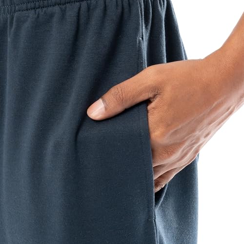 Fruit of the Loom Men's French Terry Top and Jogger Sleep Pajama Set4