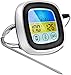 QUMOX termometro per Alimenti sonda Temperatura Cucina Cottura Barbecue Carne Kebab Tacchino BBQ Timer