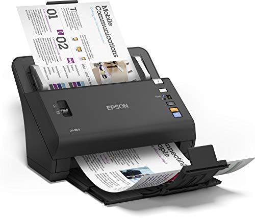 Scanner de documents recto verso Workforce noir pour reduire l'encombrement