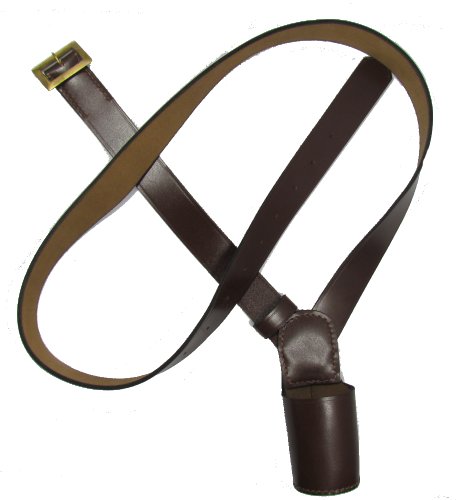 Uniform Store London Ceinture croisée, porte-drapeau, porte-drapeau de ceinture, marron épaule droite miximum taille 76 pouces R285XL, doré, L