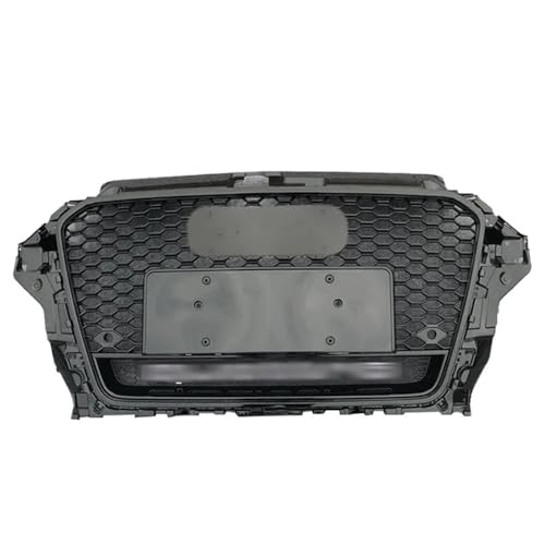 Calandre avant en nid d'abeille pour remplacer calandre A3 8V 2015 usée noir brillant