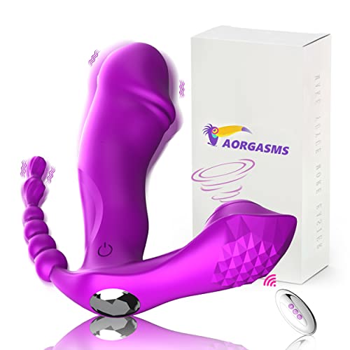 Mas-sajador inalámbrico de silicona 7 modos, 100% impermeable, USB de carga