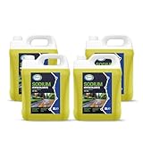 JOVS Sodium Hypochlorite 4x 5L – High Strength (14-15%) Patio & Driveway Cleaner – Concrete, Brick, Slab, UPVC, Roof & Fence Cleaner – Black Spot, Oil Stain & Odour Remover – Bleaching Agent.