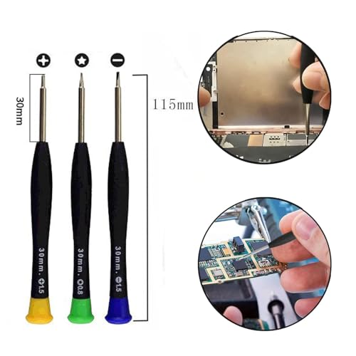 Image of 25PCS Mobile Repairing Tool Kit, Screwdriver Tool Kit, Mobile Repair Tool Kit with Precision Screwdriver Set for Electronic Device Maintenance