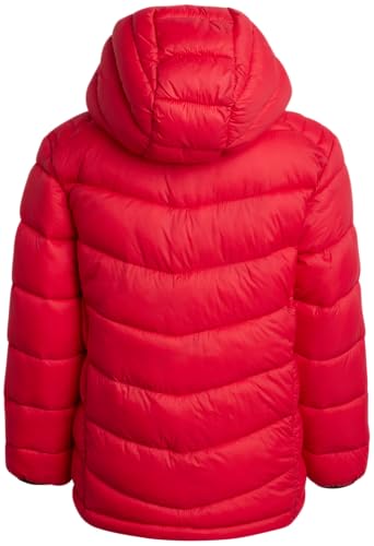 Image of URBAN REPUBLIC Boys Puffer Jacket - Packable Warm Insulated Hooded Boys Winter Coat with Pockets (Sizes 4-20)