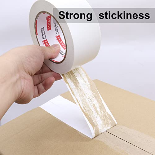 JIALAI HOME 5-Pack White Duct Tape, 2 inches x 30 Yards, 8.27 mil Thickness, Heavy Duty, Strong, Flexible, No Residue, All-Weather and Tear by Hand - for Patch, Protect and Temporary Repairs by JIALAI HOME - Image 6