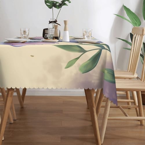 Nappe imperméable motif éléphant 137 x 183 cm au tombé impeccable - 3