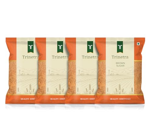 Image of Trinetra Brown Sugar | Unrefined Healthier Sugar Alternative | 4 kg (4 x 1kg)