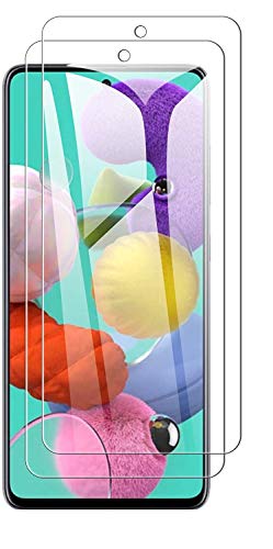 【2枚セット】適用 Galaxy A51 5G ガラスフィルム 強化ガラスフィルム 適用 Galaxy A51 5G SCG07 / SC-54A フィルム 指紋認証対応  液晶保護フィルム 画面保護 ガラスカバー 極薄0.33mm 高透過率 耐指紋 撥油性 2.5D ラウンドエッジ加工 硬度9H/高透過率/自動吸着