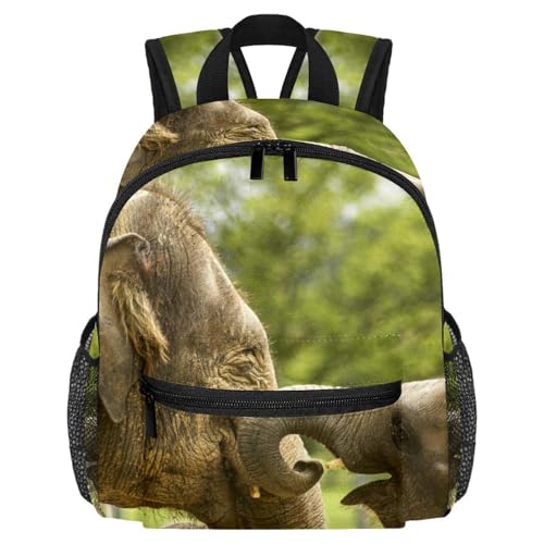 Sac à dos enfant ergonomique contre le mal de dos en maternelle motif feuilles