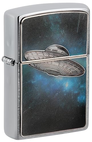 Zippo Encendedor Resistente al Viento, Brushed Chrome
