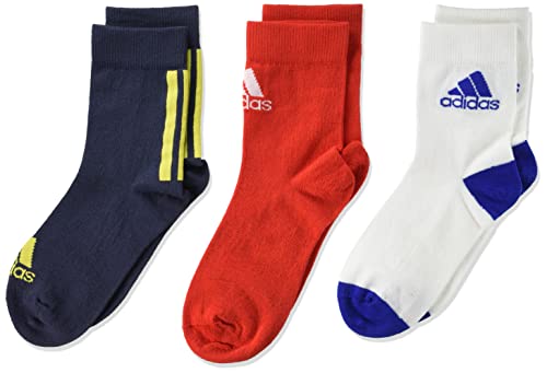 adidas socks, 3 pairs unisex-child Ankle socks
