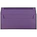 JAM PAPER #10 Business Premium Envelopes - 4 1/8 x 9 1/2 - Dark Purple - 50/Pack