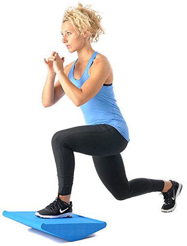 Airex Gymnastikmatte / Balance-Pad (3 Farbvarianten), SoftX Koordinationswippe, Blau PRO