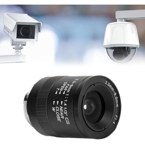 Dioche 3.5-8mm Manual Aperture CCTV Lens Cover
