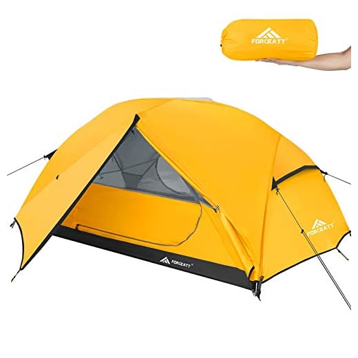 Forceatt Tenda cicloturismo 3 posti ultraligh