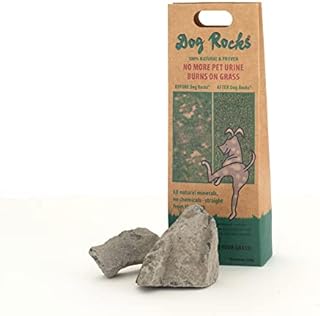 Dog Rocks - Urine Patch Preventer (200g) / Natural Dog Urine Neutraliser for Water Bowls, Grass Repair, Urine Burn Patch Repair