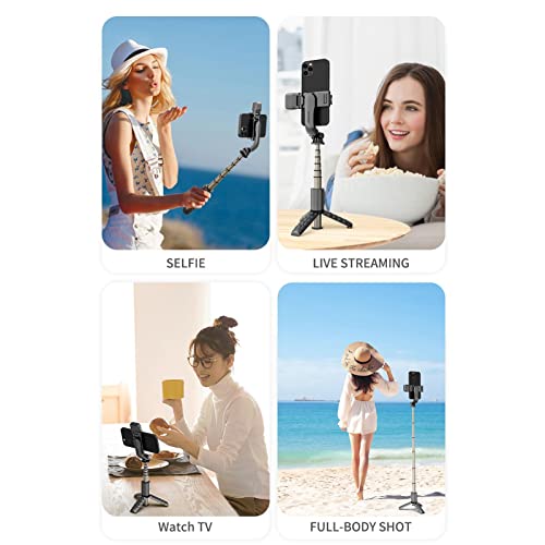 Q10S Fill Light Selfie Stick Anti-shake Technology Phone Holder - Q10S Fill Light Selfie Stick Light