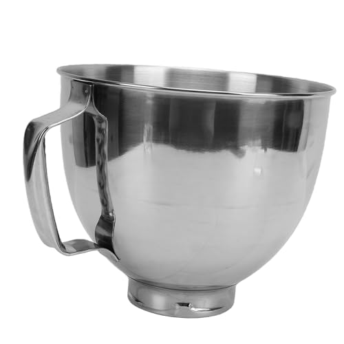 Bol mélangeur en acier inoxydable Zerodis 5L durable avec socle antidérapant protecteur - 2