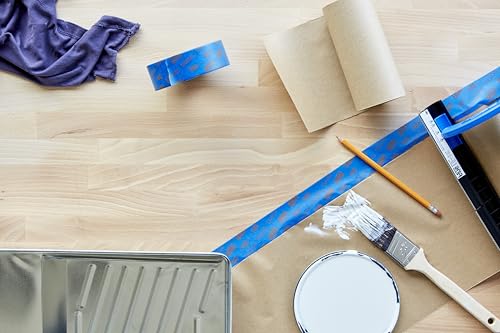 ScotchBlue Abdeckband- und Papierabroller, 1 Handabdeckgerät – geeignet für Maler- und Dekorationsarbeiten, Blau