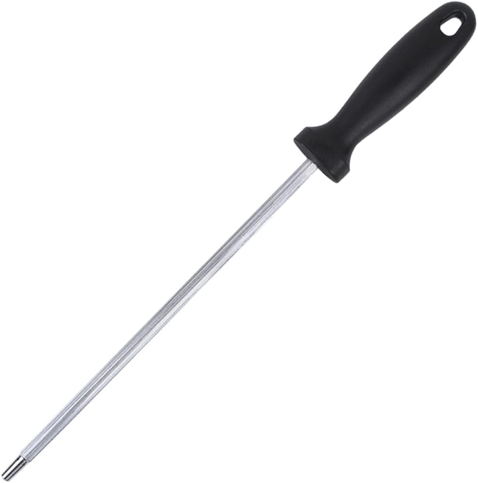 CPJJProfessional Knife Sharpener Knife Sharpener Carbon Steel Sharpener for Master Chef (28.5 cm)