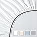 Westbrooke 500 Thread Count, 100% Cotton Queen Sheets Set - 4 Piece Long Staple Cotton Bedding with Sateen Weave - Soft, Luxury & Breathable Bedsheets with 15.5