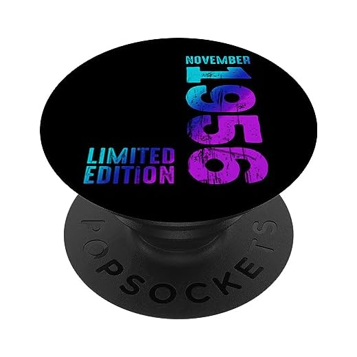 Impresionante noviembre de 1956 desde 1956 Vintage 1956 Retro 1956 PopSockets PopGrip Intercambiable