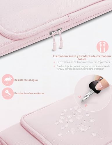 Bolsa para portátil 15 de diseño minimalista texturizado para Surface Book 15 6