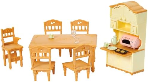 Sylvanian Families Dining Room Set 5340, Petit, 1:12