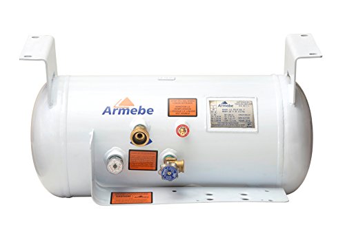 Flame King YSN122 12.2 Gallon ASME Horizontal Propane Tank | 12  x 28  | For RV, Van Or Trailers