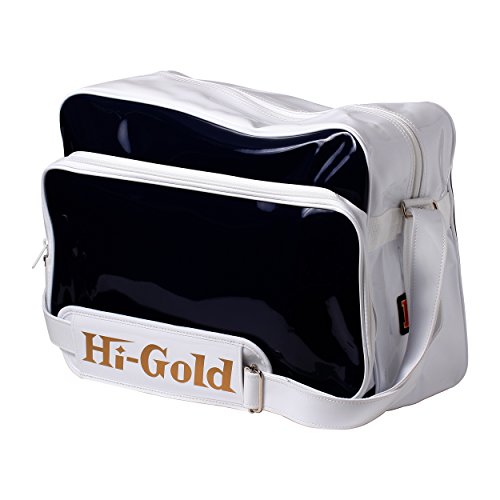 HI-GOLD(ハイゴールド) ショルダー バッグ レギュラーサイズ HB-910 ネイビー×ホワイト